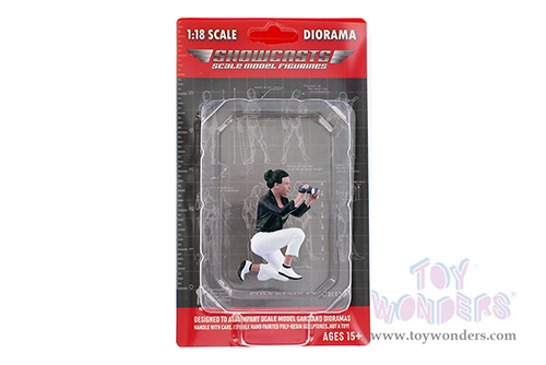 Showcasts® Figurines - "Photographers" Figure #5 (1/18 scale, Black/White) AD-19305 MAP: $12.99