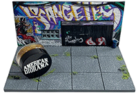 American Diorama/Mijo Exclusives - Street Art Diorama X INK BMBRS - LA Graffiti (1/64 scale resin model)  AD-2424MJ; 