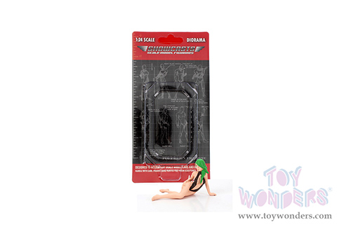 Showcasts® Figurines - Cosplay Girls Figure 1 (1/24 scale, Brown/Green) AD-24301 MAP: $11.99