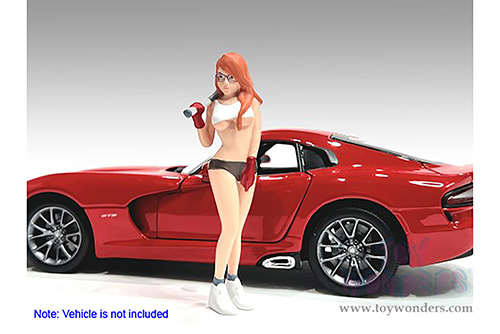 Showcasts® Figurines - Cosplay Girls Figure 6 (1/18 scale, White/orange) AD-18306 MAP: $14.99