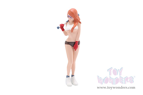 Showcasts® Figurines - Cosplay Girls Figure 6 (1/18 scale, White/orange) AD-18306 MAP: $14.99