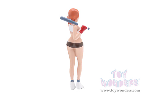Showcasts® Figurines - Cosplay Girls Figure 6 (1/18 scale, White/orange) AD-18306 MAP: $14.99