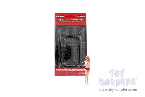 Showcasts® Figurines - Cosplay Girls Figure 6 (1/24 scale, White/orange) AD-24306 MAP: $11.99