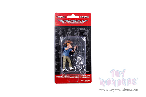 Showcasts&reg; Figurines - On Air Figure 5 (2 pcs.) (1/24 scale, Blue/Green) AD-24405 MAP: $18.99