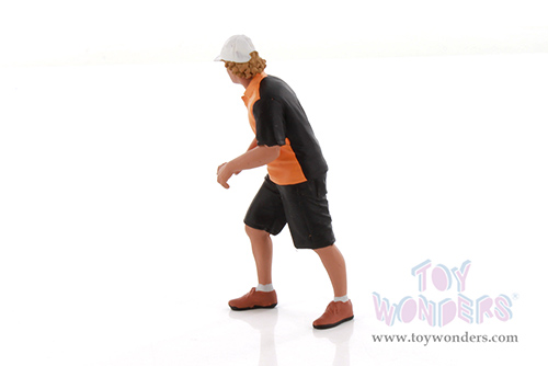 Showcasts® Figurines - Detail Masters Figure 2 - Detail Prep (1/24 scale, Black/Orange) AD-24602 MAP: $11.99