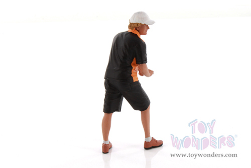 Showcasts® Figurines - Detail Masters Figure 2 - Detail Prep (1/24 scale, Black/Orange) AD-24602 MAP: $11.99