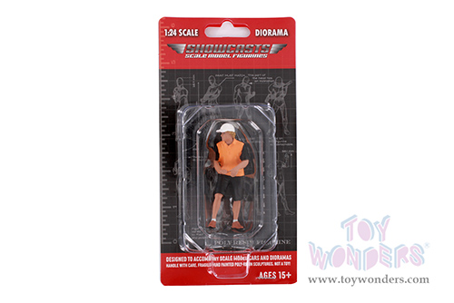 Showcasts® Figurines - Detail Masters Figure 2 - Detail Prep (1/24 scale, Black/Orange) AD-24602 MAP: $11.99