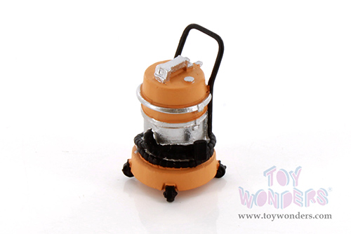 Showcasts® Figurines - Detail Masters Figure 6 - Wet/Dry Vac (1/24 scale, Chrome/Orange) AD-24606 MAP: $10.99