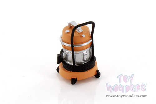 Showcasts® Figurines - Detail Masters Figure 6 - Wet/Dry Vac (1/24 scale, Chrome/Orange) AD-24606 MAP: $10.99