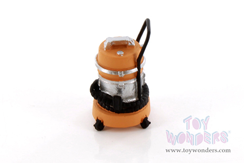 Showcasts® Figurines - Detail Masters Figure 6 - Wet/Dry Vac (1/24 scale, Chrome/Orange) AD-24606 MAP: $10.99