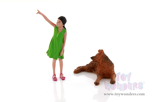 Showcasts® Figurines - Figure24 Series 1 #703 (Set of 2 pcs.) (1/24 scale, Green) AD-24703 MAP: $18.99