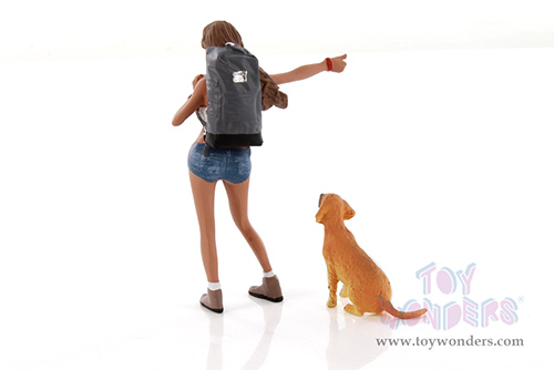 Showcasts® Figurines - Figure24 Series 1 #705 (Set of 2 pcs.) (1/24 scale, White/Blue) AD-24705 MAP: $18.99