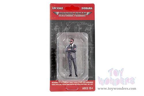 Showcasts® Figurines - Gentlemen's Club Figure 2 (1/24 scale, Gray) AD-24802 MAP: $10.99