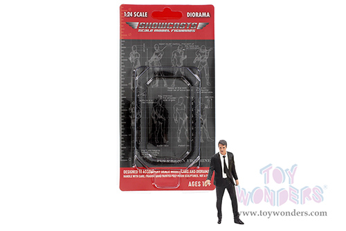 Showcasts® Figurines - Gentlemen's Club Figure 3 (1/24 scale, Black) AD-24803 MAP: $10.99