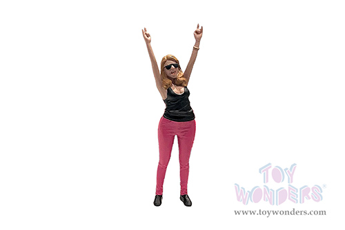 Showcasts® Figurines - Figure24 Series 2 Figure 3 (1/24 scale, Pink/Black) AD-24903 MAP: $10.99