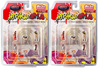 Show product details for American Diorama/Mijo Exclusives - Hip Hop Girls Figure Set (6 pc. set, 1/64 scale diecast metal, Asstd.) AD-76505MJ