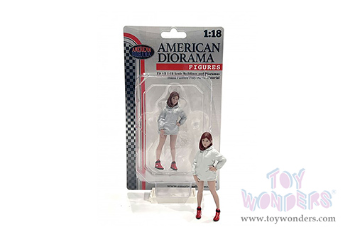 American Diorama Figurine - Hip Hop Girls Figure 2 (1/18 scale, White) AD18102
