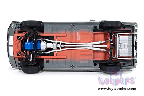 Auto World - Ford Mustang Shelby&reg; GT-350 Fastback Pilot Car Hardtop Muscle Car & Corvette Nationals (MCACN) 50th Anniversary of the Boss Engines (1969-2019) (1969, 1/18 scale diecast model car, Acapulco Blue w/Black)  AMM1188