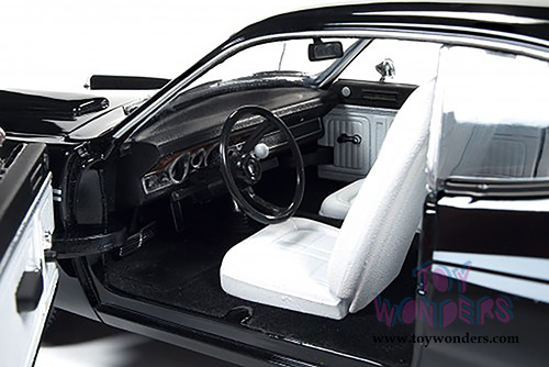 Auto World American Muscle - Hemmings Muscle Machines Dodge Demon 340 Hard Top (1971, 1/18 scale diecast model car, Black) AMM1062