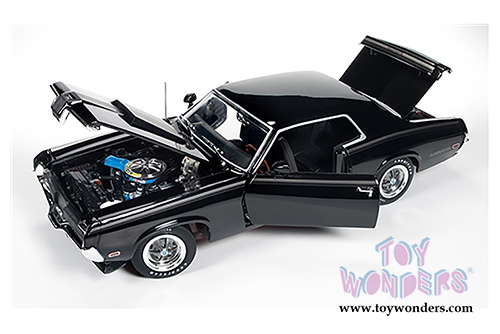 Auto World - Mercury Cougar Eliminator Hard Top (1970, 1/18 scale diecast model car, Black) AMM1071