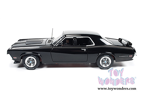 Auto World - Mercury Cougar Eliminator Hard Top (1970, 1/18 scale diecast model car, Black) AMM1071