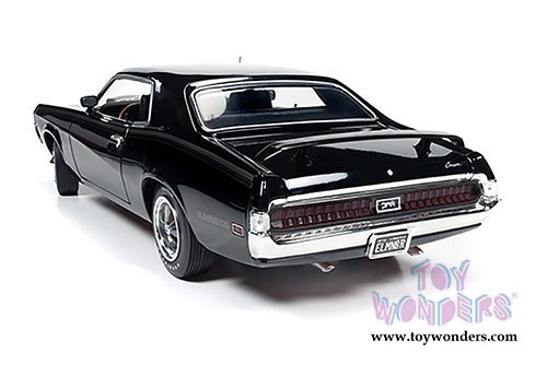Auto World - Mercury Cougar Eliminator Hard Top (1970, 1/18 scale diecast model car, Black) AMM1071