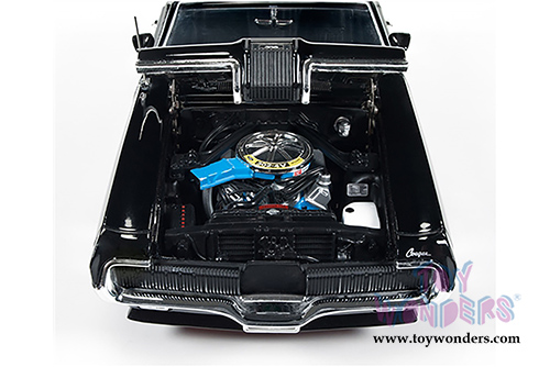 Auto World - Mercury Cougar Eliminator Hard Top (1970, 1/18 scale diecast model car, Black) AMM1071