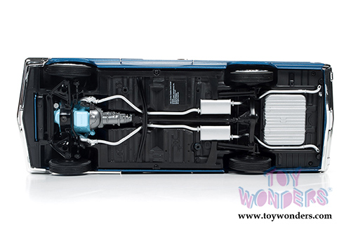 Auto World American Muscle - Hemmings Classic Car | Pontiac Catalina Hard Top (1961, 1/18 scale diecast model car, Blue) AMM1080