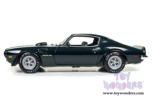 Auto World - Pontiac&reg; Firebird&reg; Trans Am Hardtop (1973, 1/18 scale diecast model car, Brewster Green) AMM1109
