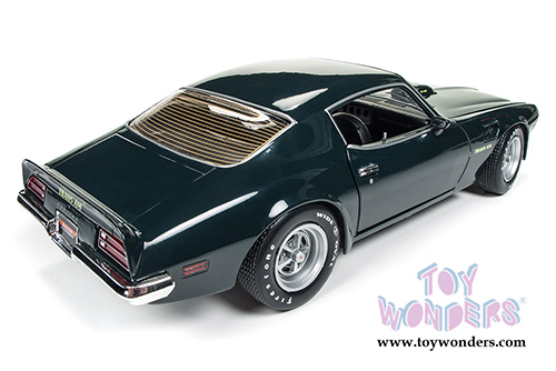 Auto World - Pontiac&reg; Firebird&reg; Trans Am Hardtop (1973, 1/18 scale diecast model car, Brewster Green) AMM1109