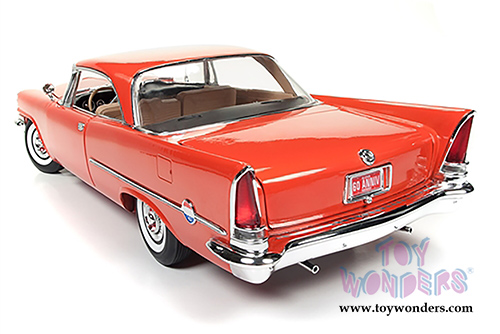 Auto World - American Muscle | Chrysler 300C 60th Anniversary (1957, 1/18 scale diecast model car, Gauguin Red) AMM1110