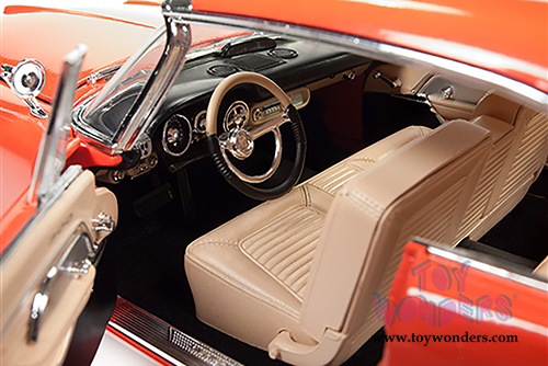 Auto World - American Muscle | Chrysler 300C 60th Anniversary (1957, 1/18 scale diecast model car, Gauguin Red) AMM1110