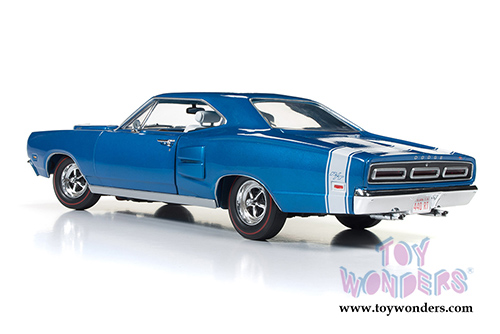 Auto World - Dodge Coronet R/T 50th Anniversary Hardtop (1969, 1/18 scale diecast model car, B5 Blue) AMM1116