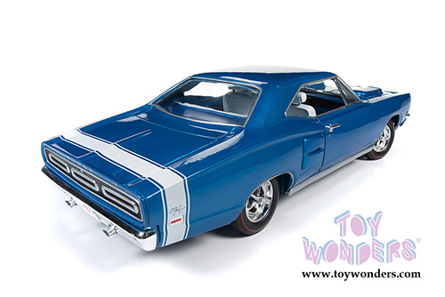 Auto World - Dodge Coronet R/T 50th Anniversary Hardtop (1969, 1/18 scale diecast model car, B5 Blue) AMM1116