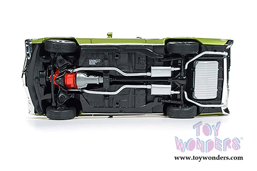 Auto World American Muscle - Hemmings Muscle Machines | 1971 Buick&reg; Skylark&trade; GSX&trade; Hardtop (1971, 1/18 scale diecast model car, Lime mist Green) AMM1117