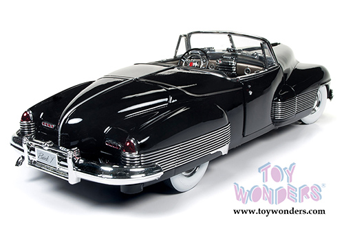 Auto World American Muscle - Buick&reg; Y-Job Convertible (1938, 1/18 scale diecast model car, Black) AMM1120