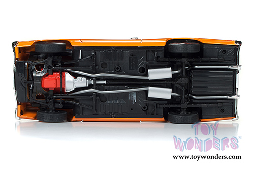 Auto World - American Muscle | Plymouth Road Runner Hard Top Looney Tunes&trade; 50th Anniversary (1969, 1/18 scale diecast model car, Omaha Orange) AMM1131