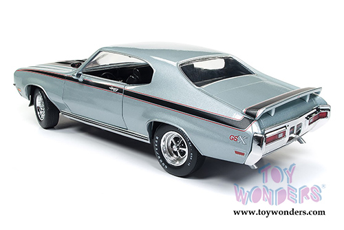 Auto World American Muscle - Buick&reg; GSX&trade; Hardtop (1971, 1/18 scale diecast model car, Platinum Mist) AMM1138