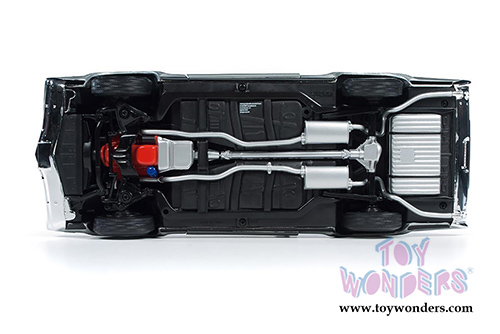 Auto World - American Muscle | Oldsmobile&reg; Cutlass&trade; Hurst/Olds Hardtop Class of  '68 (1968, 1/18 scale diecast model car, Silver/Black) AMM1143