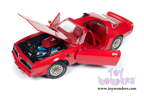 Auto World - Pontiac&reg; Firebird&reg; Trans Am Hardtop diecast model car, Buccaneer Red) AMM1160