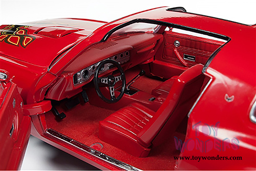 Auto World - Pontiac&reg; Firebird&reg; Trans Am Hardtop diecast model car, Buccaneer Red) AMM1160