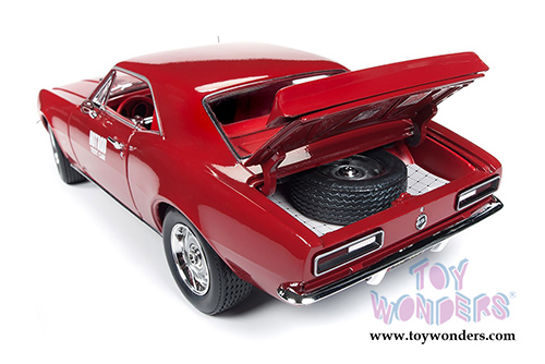 Auto World - Hot Rod Magazine | Chevrolet&reg; Camaro&reg; SS&trade; Hardtop (1967, 1/18 scale diecast model car, Bolero Red) AMM1163