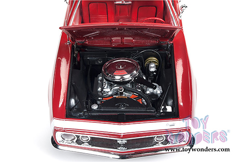 Auto World - Hot Rod Magazine | Chevrolet&reg; Camaro&reg; SS&trade; Hardtop (1967, 1/18 scale diecast model car, Bolero Red) AMM1163