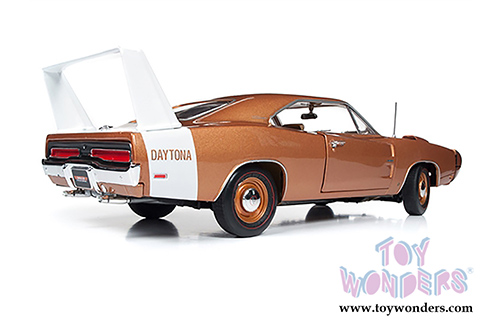 Auto World - American Muscle Dodge Charger Daytona Hardtop Muscle Car & Corvette Nationals (MCACN) (1969, 1/18 scale diecast model car, Metallic Bronze) AMM1168