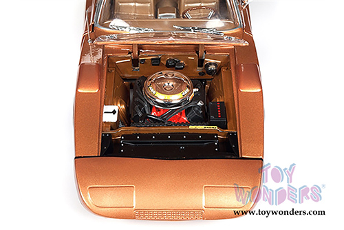 Auto World - American Muscle Dodge Charger Daytona Hardtop Muscle Car & Corvette Nationals (MCACN) (1969, 1/18 scale diecast model car, Metallic Bronze) AMM1168