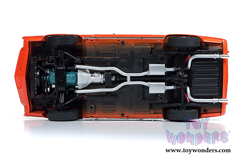 Auto World American Muscle - Hemmings Muscle Machines | AMC AMX Hardtop (1969, 1/18 scale diecast model car, Big Bad Orange) AMM1170