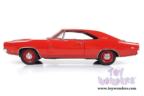 Auto World - American Muscle | Dodge Charger R/T Hardtop Class of '69 50th Anniversary (1969, 1/18 scale diecast model car, Charger Red) AMM1174