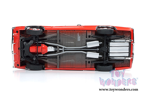 Auto World - American Muscle | Dodge Charger R/T Hardtop Class of '69 50th Anniversary (1969, 1/18 scale diecast model car, Charger Red) AMM1174