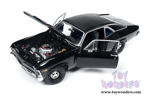 Auto World American Muscle - Yenko&reg; Chevy&reg; Nova&trade; Hardtop Muscle Car & Corvette Nationals (MCACN) 10th Anniversary (1969, 1/18 scale diecast model car, Black) AMM1178