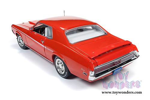 Auto World - American Muscle - Mercury Cougar Eliminator Hardtop 50th Anniversary of the Boss Engines (1969, 1/18 scale diecast model car, Competition Orange) AMM1183